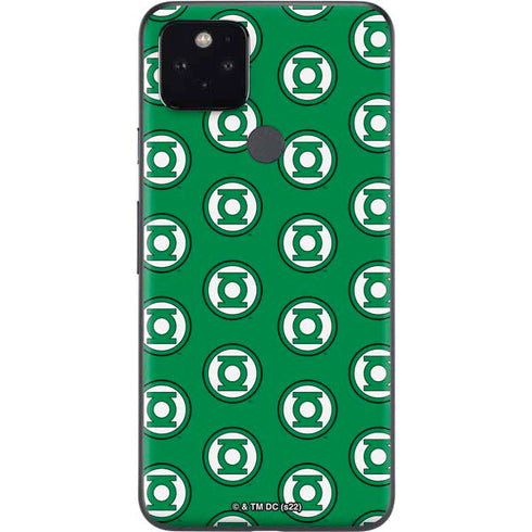 DC Comics Green Lantern Logo Pattern Google Pixel 5 Skin